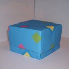Origami boxes – Small - Blue Geo Shapes