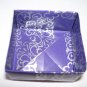 Origami boxes &acirc;�� Medium - Purple & Silver Square