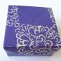 Origami Objects - Sea Anemone inside Medium Purple & Silver Box