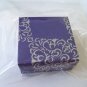 Origami Objects - Sea Anemone inside Medium Purple & Silver Box