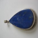 Silver Lapiz Locket