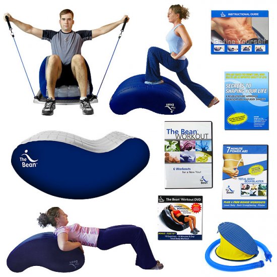 Bean Flex 10 Combo - Includes 3 Different Work-Out DVDs