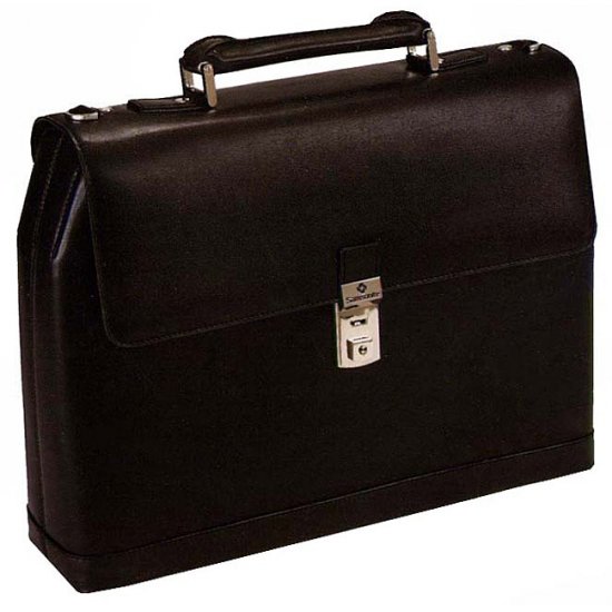 Samsonite Executive Leather Hardside Portfolio Briefcase