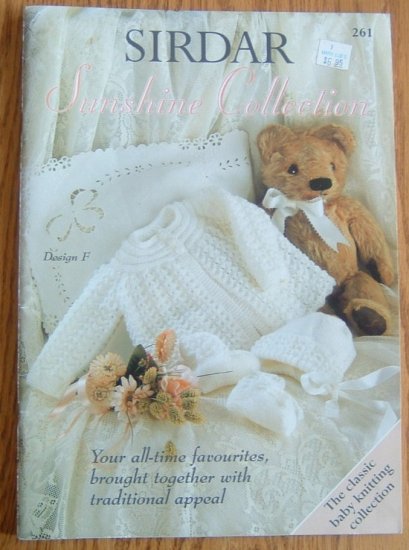SIRDAR Layette Collection Knitting Pattern Book Knit