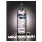 ABSOLUT AROMATHERAPY Vodka Magazine Ad