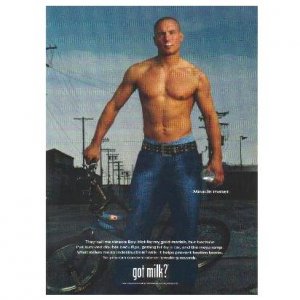 DAVE MIRRA got milk? Milk Mustache Magazine Ad &Acirc;&copy; 2004