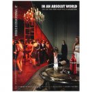 IN AN ABSOLUT WORLD Masquerade Spanish Language Vodka Magazine Ad IN AN ABSOLUT WORLD Masquerade Spanish Language Vodka Magazine Ad