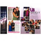 US WEEKLY TOASTS ABSOLUT LOS ANGELES Magazine Article & Sidebar Ad 2pp