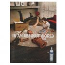 IN AN ABSOLUT WORLD Vodka Magazine Ad THE PERFECT MAN