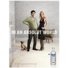 IN AN ABSOLUT WORLD Vodka Magazine Ad PREGNANT MAN IN AN ABSOLUT WORLD Vodka Magazine Ad PREGNANT MAN