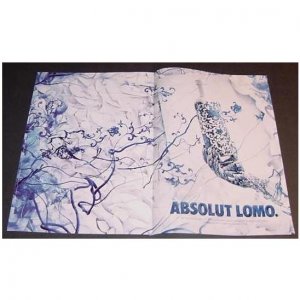 ABSOLUT LOMO Vodka Magazine Ad HUANG YAN CHINA 2pp