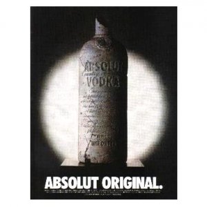 ABSOLUT ORIGINAL Vodka Magazine Ad