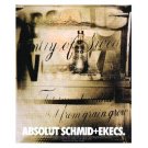 ABSOLUT SCHMID+EKECS Vodka Magazine Ad