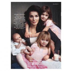 ANGIE HARMON got milk? Milk Mustache Magazine Ad &Acirc;&copy; 2009