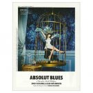 ABSOLUT BLUES Vodka Magazine Ad ABSOLUT BLUES Vodka Magazine Ad