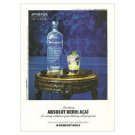 ABSOLUT BERRI AÇAI Vodka Magazine Ad ABSOLUT BERRI AÇAI Vodka Magazine Ad