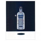 EL ABSOLUT Vodka Magazine Ad Spanish Text