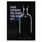 EVEN WITHOUT THE NAME YOU KNOW IT'S THE ABSOLUT Vodka Magazine Ad EVEN WITHOUT THE NAME YOU KNOW IT'S THE ABSOLUT Vodka Magazine Ad