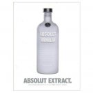 ABSOLUT EXTRACT Spectacular Vodka Magazine Ad 2003