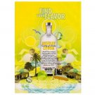 FIND YOUR FLAVOR Absolut Citron Vodka Magazine Ad
