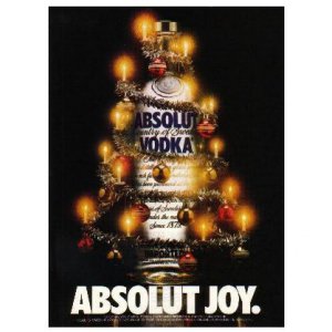 ABSOLUT JOY Vodka Magazine Ad