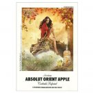 ABSOLUT ORIENT APPLE Vodka Magazine Ad JORDANA BREWSTER & FINLAY MACKAY ABSOLUT ORIENT APPLE Vodka Magazine Ad JORDANA BREWSTER & FINLAY MACKAY
