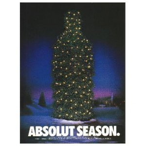 ABSOLUT SEASON Vodka Magazine Ad