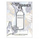 MAKE IT AN ABSOLUT SUMMER Vodka Ad Postcard VANILIA