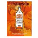 MAKE IT AN ABSOLUT SUMMER Vodka Ad Postcard MANDRIN MAKE IT AN ABSOLUT SUMMER Vodka Ad Postcard MANDRIN