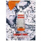 ABSOLUT TONIC Vodka Magazine Ad