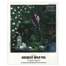 ABSOLUT WILD TEA Vodka Magazine Ad