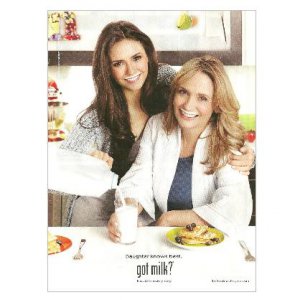 MICHAELA & NINA DOBREV got milk? Milk Mustache Magazine Ad