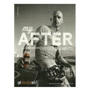 CHRIS LIETO got chocolate milk? Magazine Ad NO MUSTACHE