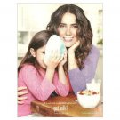 SALMA HAYEK & DAUGHTER got milk? Milk Mustache Magazine Ad