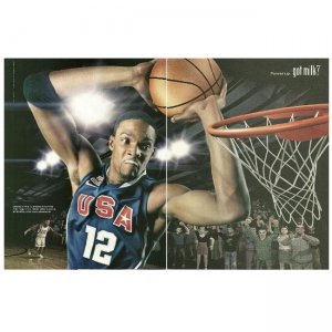 CHRIS BOSH got milk? Milk Mustache Magazine Ad &Acirc;&copy; 2011 - 2 PAGES