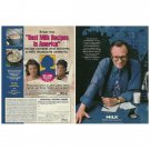 LARRY KING Milk Mustache Magazine Ad © 1997 - 2 PAGES LARRY KING Milk Mustache Magazine Ad © 1997 - 2 PAGES