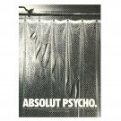 ABSOLUT PSYCHO Vodka Magazine Ad