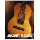 ABSOLUT MADRID Vodka Magazine Ad