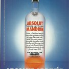 ABSOLUT ARRIVÉE French Canadian Vodka Magazine Ad RARE! ABSOLUT ARRIVÉE French Canadian Vodka Magazine Ad RARE!