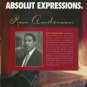 ABSOLUT ANDERSON and ABSOLUT EXPRESSIONS Vodka Magazine Ad RON ANDERSON 2pp