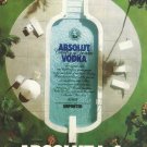 ABSOLUT L.A. Vodka Magazine Ad SWIMMING POOL ABSOLUT L.A. Vodka Magazine Ad SWIMMING POOL