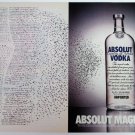 ABSOLUT MAGNETISM Vodka Magazine Ad - 2 Pages ABSOLUT MAGNETISM Vodka Magazine Ad - 2 Pages