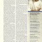 ABSOLUT TURCHI (Toula Restaurant) Canadian Vodka Magazine Ad 2 pp RARE!