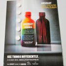 ABSOLUT GAY THEATRE FESTIVAL DUBLIN Irish Vodka Magazine Ad RARE!