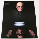 ABSOLUT HOUDINI Vodka Magazine Ad Featuring Philip Johnson