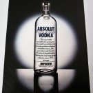 ABSOLUT TRICK or TREAT Die-Cut Spectacular Vodka Magazine Ad NOT COMMON!