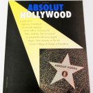 ABSOLUT HOLLYWOOD Vodka Magazine Ad - 10 PAGES ABSOLUT HOLLYWOOD Vodka Magazine Ad - 10 PAGES