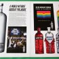 IN AN ABSOLUT WORLD THERE ARE NO LABELS British Vodka Magazine Ad w/ BRÜNO