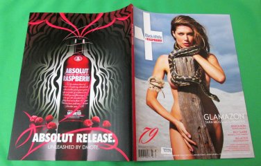ABSOLUT RELEASE UNLEASHED BY DMOTE Spectacular Australian Vodka Magazine Ad RARE