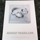 ABSOLUT TRACKS.COM Spanish Spectacular Vodka Magazine Ad w/ Playable CD - UNUSED